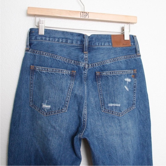 Madewell Perfect Summer Jean Distressed Chewed Hem Size 25 - Picture 2 of 6